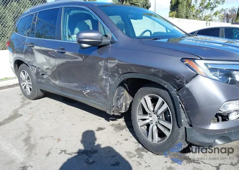 2017 Honda Pilot Ex-L z USA, uszkodzony, nr VIN 5FNYF6H57HB021350